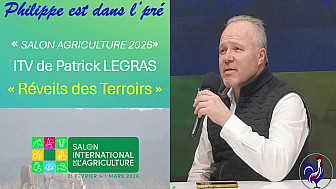 TV Locale 'Philippe est dans l'pré'  - émission avec Patrick LEGRAS vice-président de 'Réveils des Terroirs' au SIA 2026