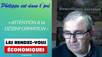 Philippe est dans l'pré  - Pour Philippe Grégoire il faut impérativement faire Attention à la Désinformation
